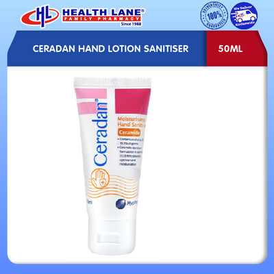 CERADAN HAND LOTION SANITISER (50ML)