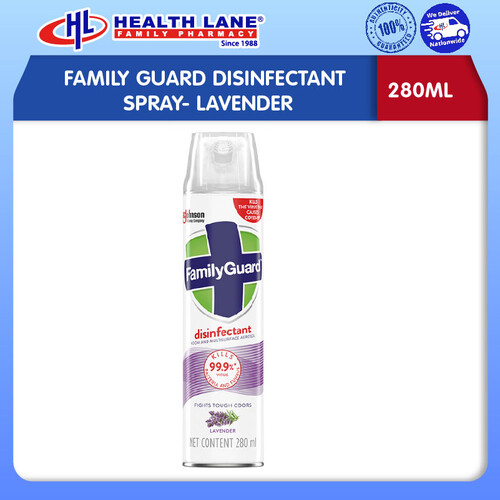FAMILY GUARD DISINFECTANT SPRAY- LAVENDER (280ML)