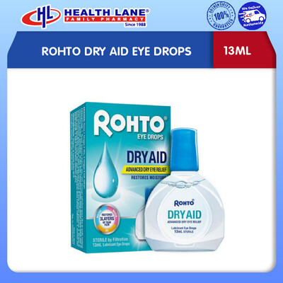 ROHTO DRY AID EYE DROPS (13ML)