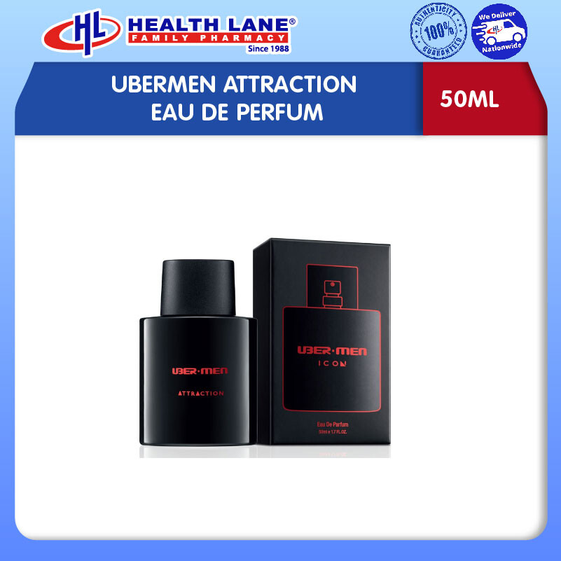 UBERMEN ATTRACTION EAU DE PERFUM (50ML)
