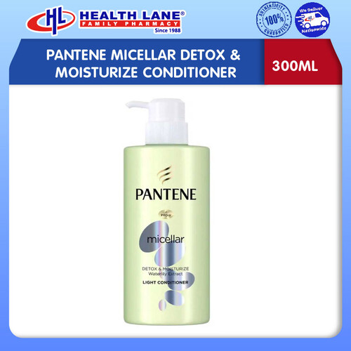 PANTENE MICELLAR DETOX & MOISTURISING  CONDITIONER (300ML)