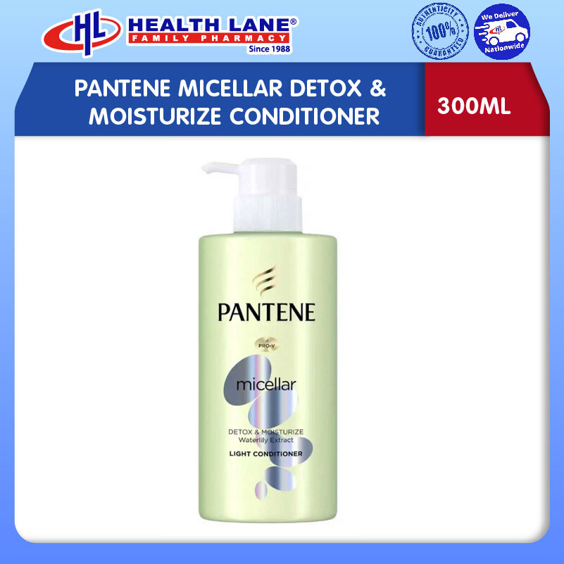 PANTENE MICELLAR DETOX & LEMBAPURIZE PERAPI (300ML)