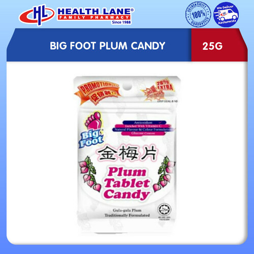 BIG FOOT PLUM CANDY (25G)