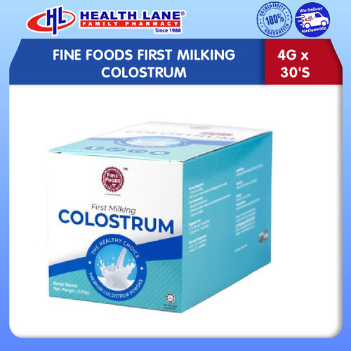 FINE FOODS FIRST MILKING COLOSTRUM (4Gx30'S)