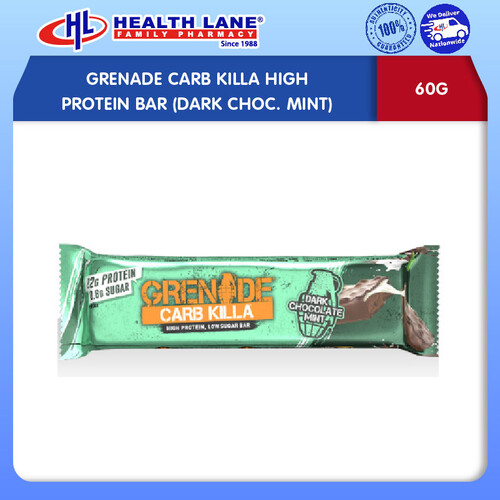 GRENADE CARB KILLA HIGH PROTEIN BAR (DARK CHOC. MINT) 60G