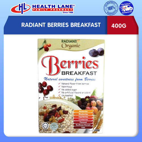 RADIANT BERRIES BREAKFAST (400G)