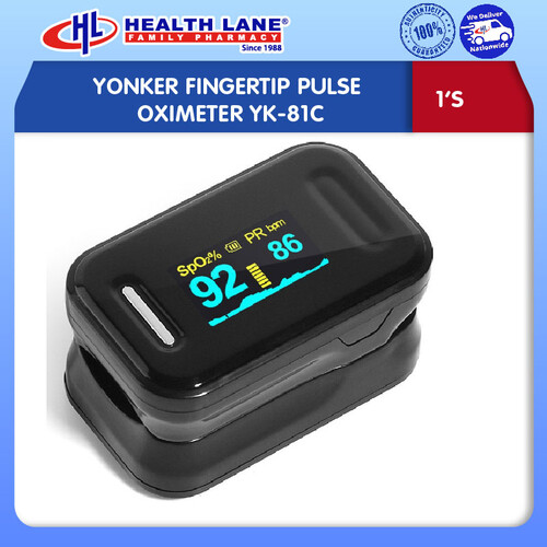 YONKER FINGERTIP PULSE OXIMETER YK-81C