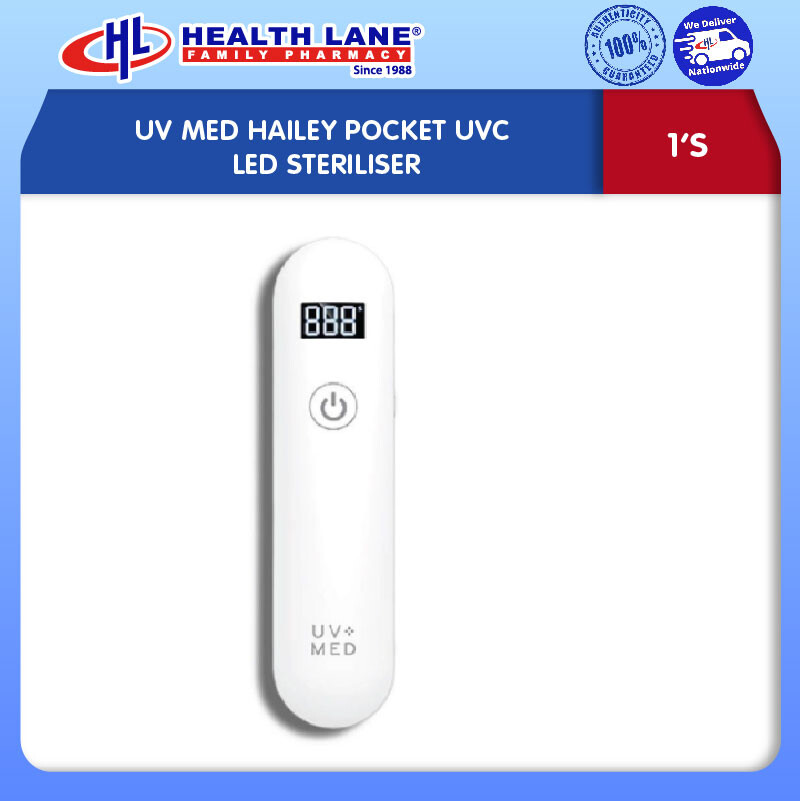 UV MED HAILEY POCKET UVC LED STERILISER