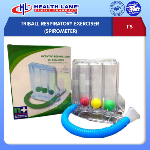 TRIBALL RESPIRATORY EXERCISER (SPIROMETER)
