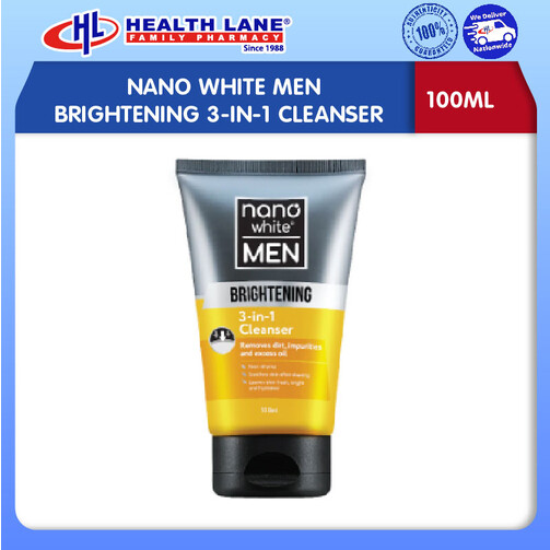 NANOPUTIHMEN BRIGHTENING 3-IN-1 PENCUCI (100ML)