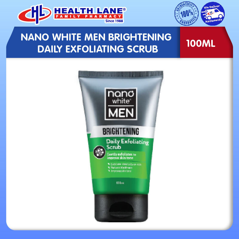 NANOPUTIHMEN BRIGHTENING HARIAN EXFOLIATING SCRUB (100ML)