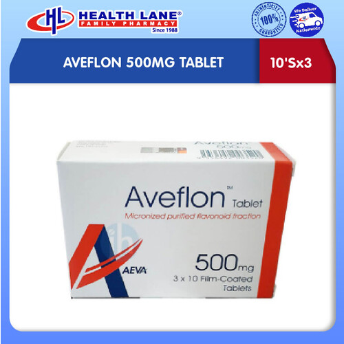 AVEFLON 500MG TABLET (10'Sx3)