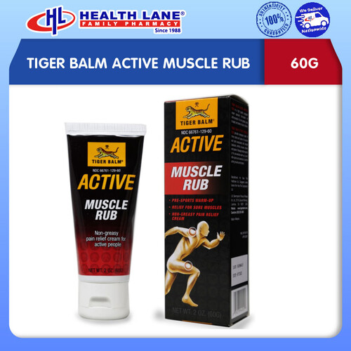 Tiger Balm Active Muscle Rub 60G