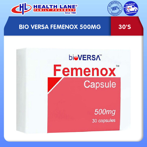 BIO VERSA FEMENOX 500MG 30'S