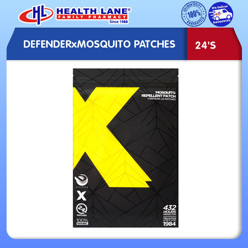 DEFENDERxMOSQUITO PATCHES 24'S