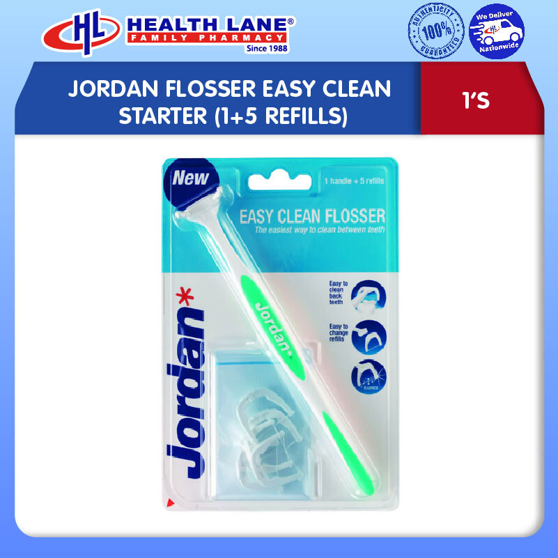 JORDAN flosER EASY CLEAN STARTER (1+5 REFILLS)