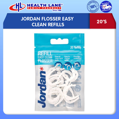 JORDAN flosER EASY CLEAN 20 REFILLS