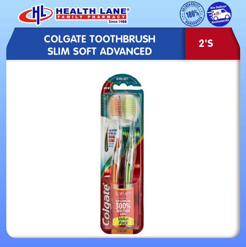 COLGATE BERUS GIGI SLIM SOFT ADVANCED (2'S)