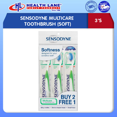 SENSODYNE MULTICARE BERUS GIGI (3'S- SOFT)