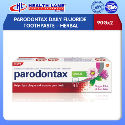 PARODONTAX HARIAN FLUORIDE UBAT GIGI 90Gx2- HERBA