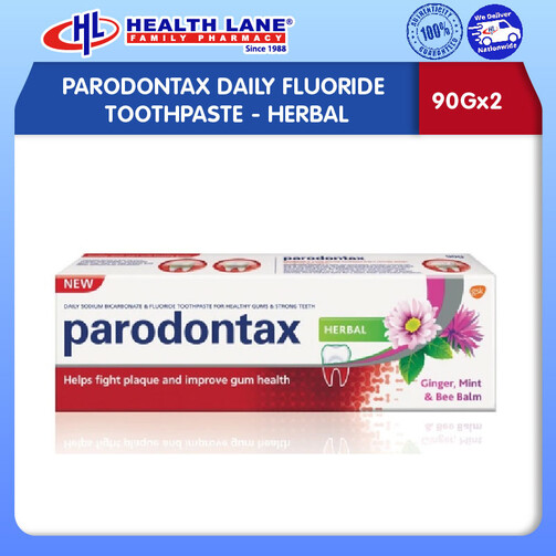 PARODONTAX HARIAN FLUORIDE UBAT GIGI 90Gx2- HERBA