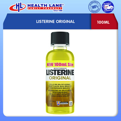 LISTERINE ORIGINAL (100ML)