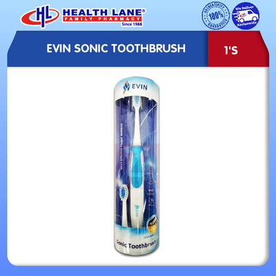 EVIN SONIC TOOTHBRUSH (1'S)