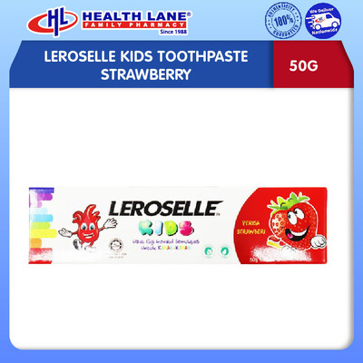 LEROSELLE KIDS TOOTHPASTE STRAWBERRY (50G)