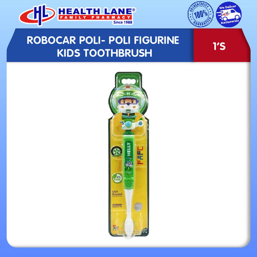ROBOCAR POLI- POLI FIGURINEKIDS TOOTHBRUSH 1'S