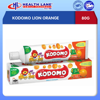 KODOMO LION ORANGE (80G)