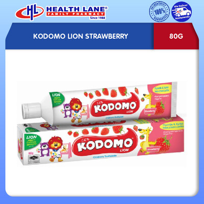 KODOMO LION STRAWBERRY (80G)