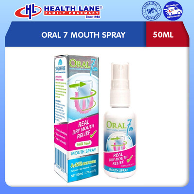 ORAL 7 MULUT  SPRAY 50ML 