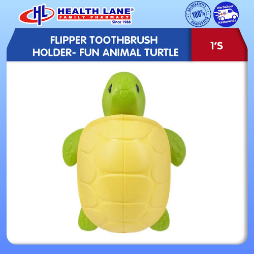 Flipper Toothbrush Holder - Turtle - Flipper