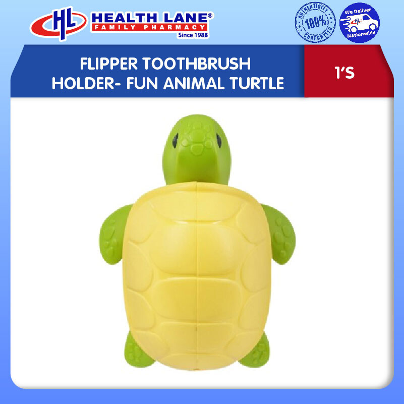 FLIPPER BERUS GIGI HOLDER- FUN ANIMAL TURTLE