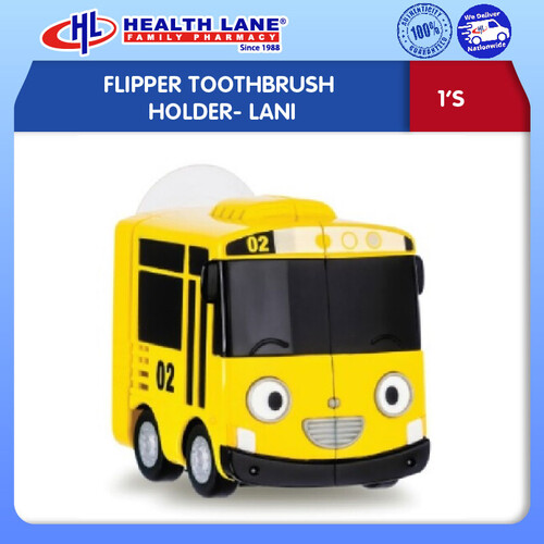 FLIPPER TOOTHBRUSH HOLDER- LANI