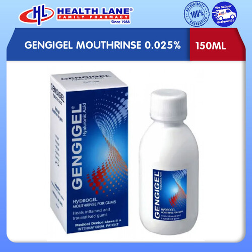 GENGIGEL MOUTH RINSE 0.025% 150ML