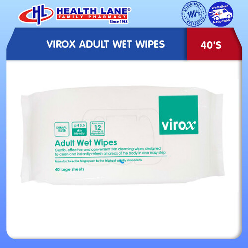 VIROX ADULT TISU MOIST 40'S