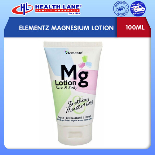 ELEMENTZ MAGNESIUM LOTION (100ML)