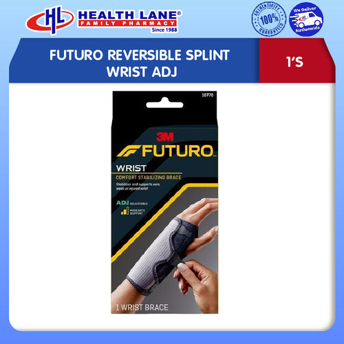 FUTURO REVERSIBLE SPLINT WRIST ADJ
