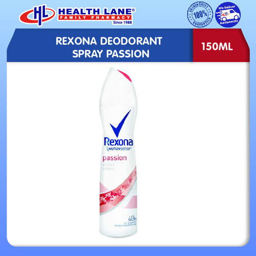 REXONA DEODORANT SPRAY PASSION (135ML)