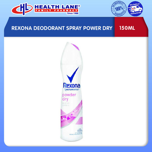 REXONA DEODORANT SPRAY POWER DRY (135ML)