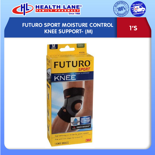 FUTURO SPORT MOISTURISING CONTROL KNEE SUPPORT- (M)