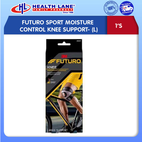 FUTURO SPORT MOISTURISING CONTROL KNEE SUPPORT- (L)