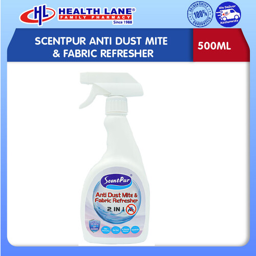 SCENTPUR ANTI DUST MITE & FABRIC REFRESHER (500ML)
