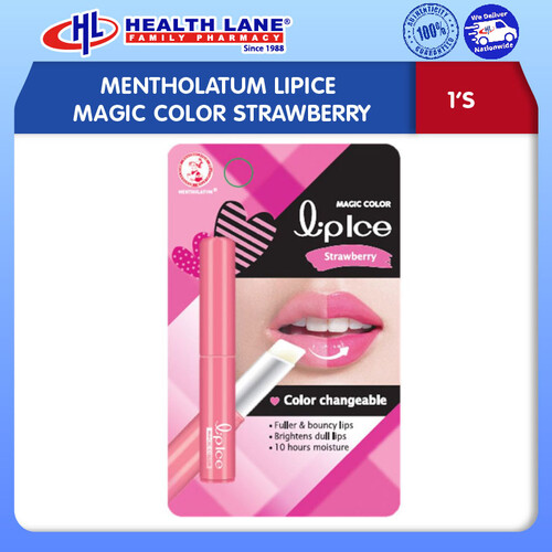 MENTHOLATUM LIPICE MAGIC COLOR STRAWBERRY