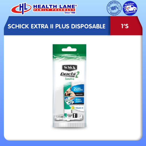 SCHICK EXTRA II PLUS  1'S