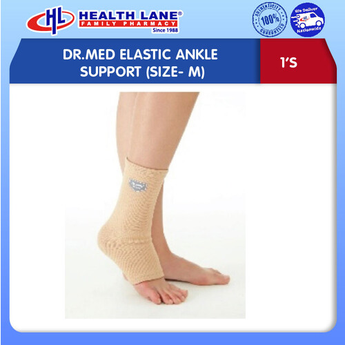 DR.MED ELASTIC ANKLE SUPPORT (SIZE- M)