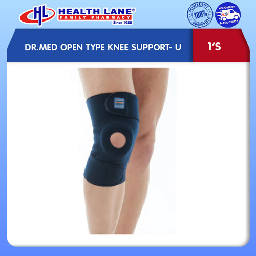 DR.MED OPEN TYPE KNEE SUPPORT- U
