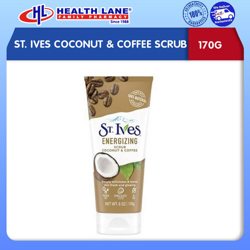 ST. IVES COCONUT & KOPI SCRUB (170G)