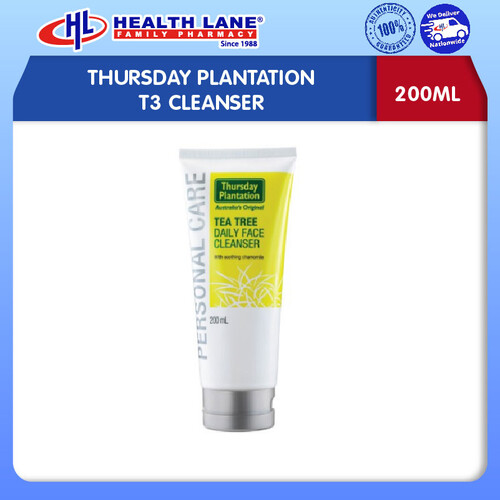 THURSDAY PLANTATION T3 CLEANSER (200ML)
